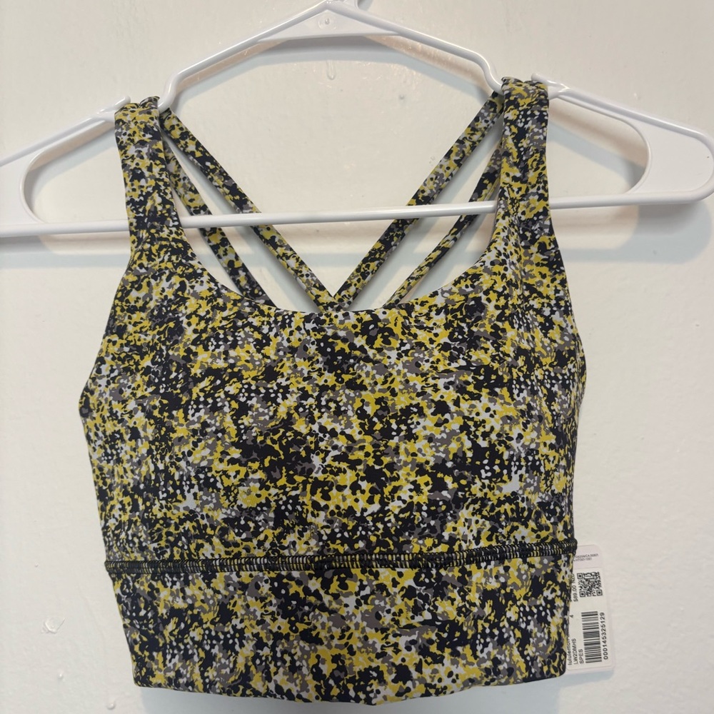Lululemon Energy Longline Bra *Medium Support, B–D Cups - Size 4